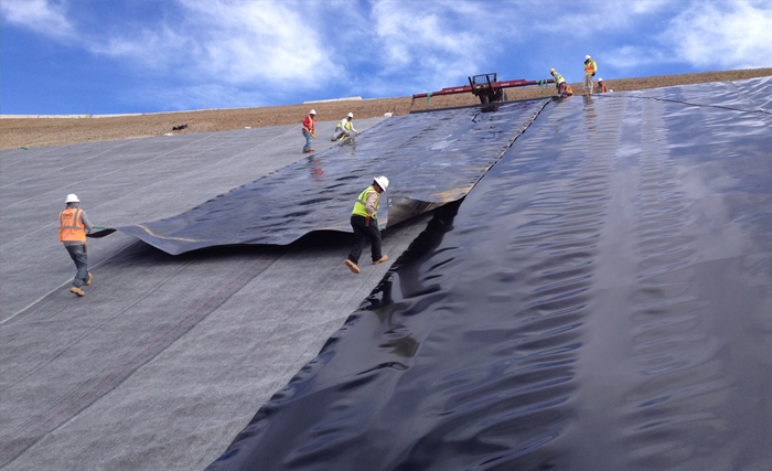ژئوممبران در عایق بندی