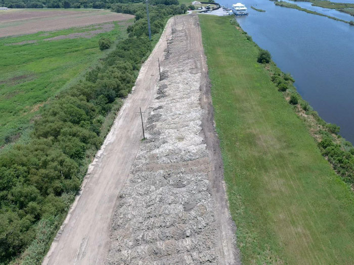 building a levee