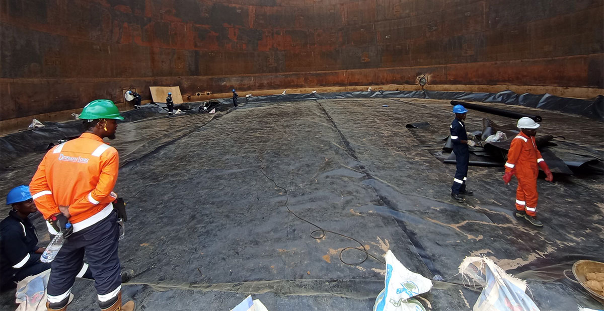 geomembrane liner maintenance