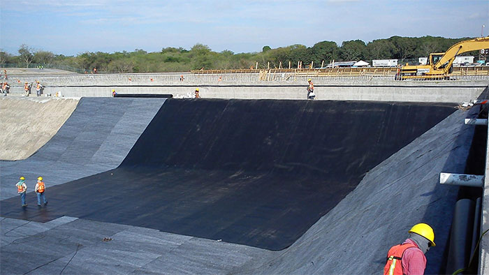 geomembrane inspection