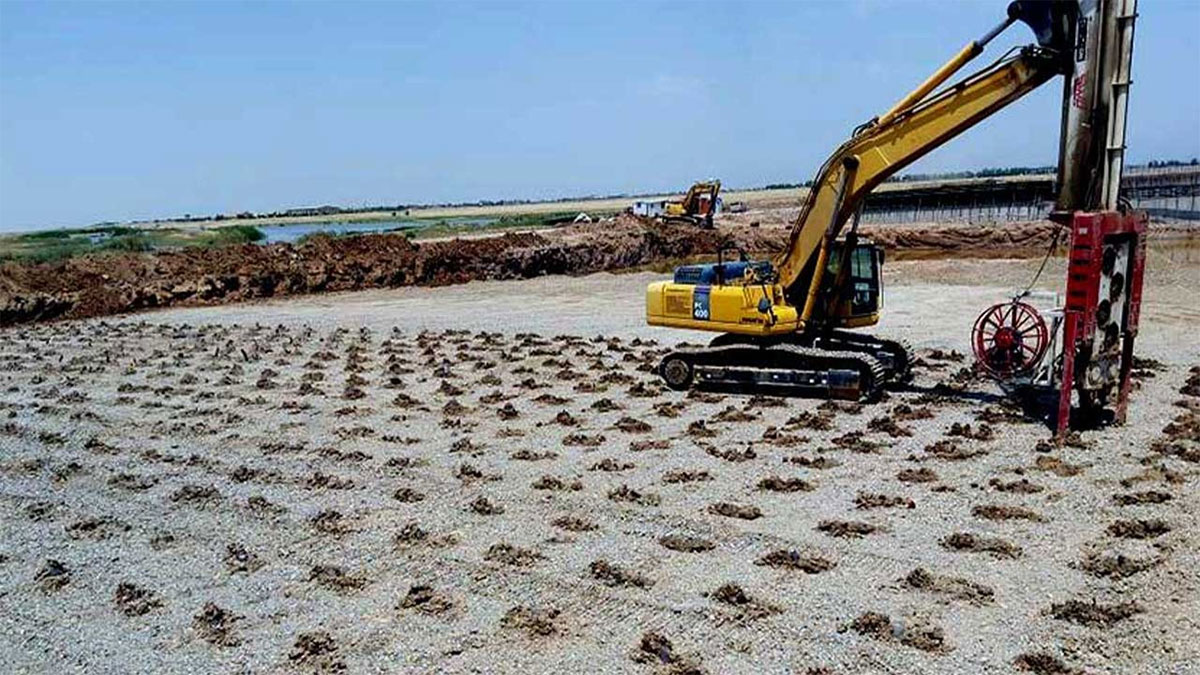 What role do geosynthetics play in it? What are wick drains?