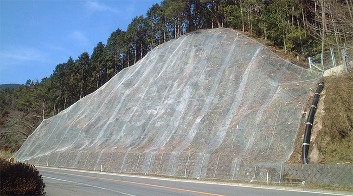 rockfall barrier