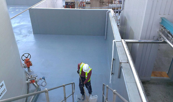 Bund lining process: Stages needed