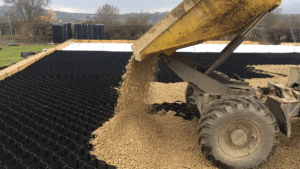 نحوه پر کردن شبکه های ژئوسل