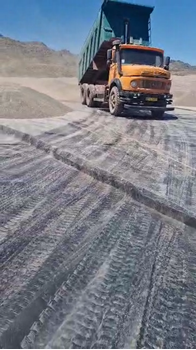 عبور ماشین آلات سنگین از روی ژئوممبران